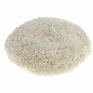 Насадка полировальная  MATRIX с липучкой, 125мм плетеная шерстяная нить