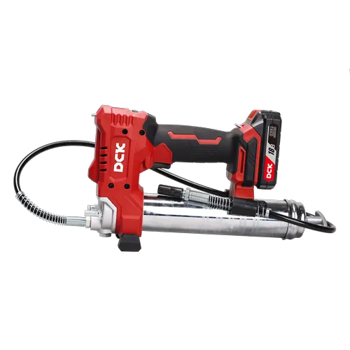 Шприц для смазки аккум. DCK KDGG500, 18В, 170 г/мин, 689 бар, 2 А/ч и з/у