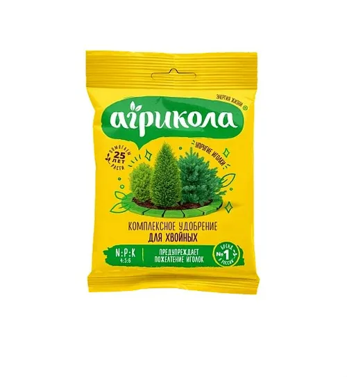 Удобрение АГРИКОЛА для хвойных растений, 50 гр