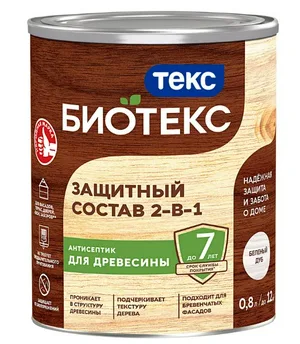 Антисептик ТЕКС Биотекс Универсал, беленый дуб, 0,8л