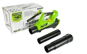 Воздуходувка аккумуляторная Greenworks G40AB, Li-ion, 40 В, 49 м/с, без АКБ и ЗУ