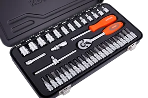 Набор инструментов Кратон TS-13 1/4" 40 пр.