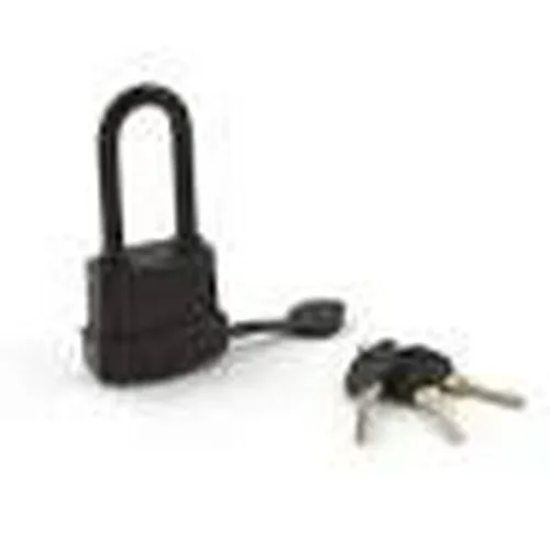 Замок навесной влагостойкий с чехлом из ПВХ 55 мм  