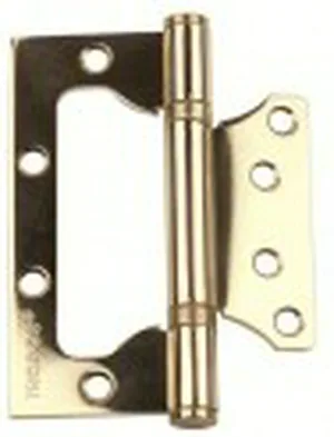 Петля TRODOS, наклад, 100х75х2,0мм 2BB, бабочка, зол, 2 шт.