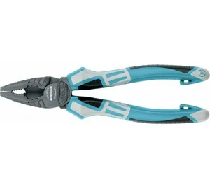 Плоскогубцы GROSS комбинированные 180 мм, трехкомпонентные рукоятки