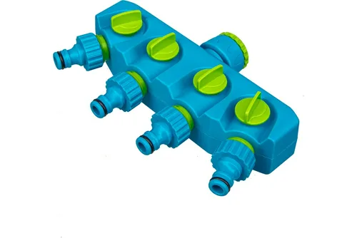 Распределитель PALISAD LUXE 4-х канальный с внутренней резьбой 3/4"-1"