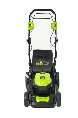 Газонокосилка аккумуляторная GreenWorks GD40LM46SP  (46см, 40В, 55л.)