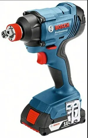 Гайковерт аккум BOSCH GDX 180-LI 2x.2.0 Ач кейс