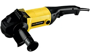 Машина шлифовальная угловая Hanskonner HAG95151P 150 мм,1400 Вт, удлин. рукоять, повыш.пылезащита.
