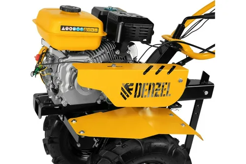 Мотоблок Denzel DPT-270S, 7 л.с., ремен.сцеп, фрез 3х4, ШОМ, передачи 2В/1Н