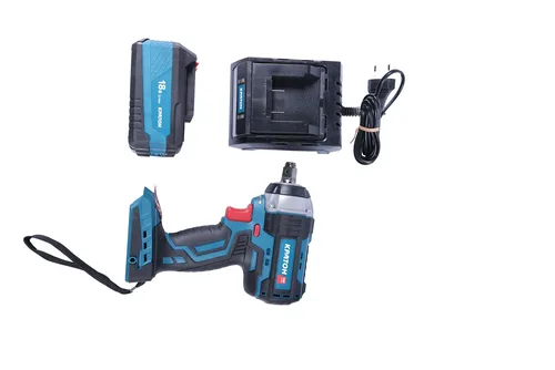 Гайковерт аккумуляторный ударный бесщеточный КРАТОН BIW18CD-300N-OFA SET (АКБ 4,0А·ч; ЗУ + кейс)