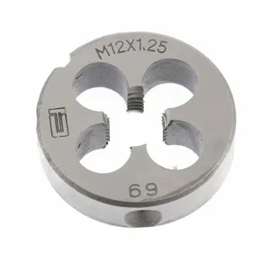 Плашка СИБРТЕХ, 12х1,25мм, метрическая, инструментальная сталь