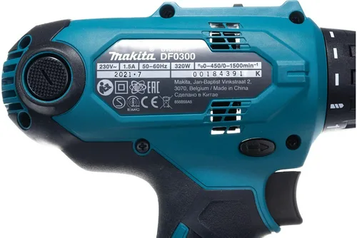 Дрель- шурповерт  MAKITA DF0300,320Вт,БЗП-10мм