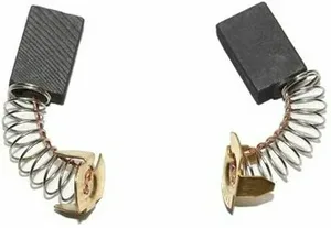 Щетка графитовая АЕЗ 5х11х15 пружина, пятак-уши, отстрел 1 (МАКИТА СВ 308)