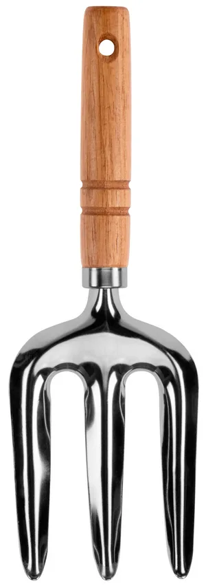 Вилка посадочная ЦИ 0532-5 дер. ручка, нерж.покрытие