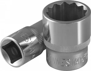 Головка Jonnesway торцевая 12-гранная 1/2"DR, 22 мм