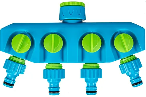 Распределитель PALISAD LUXE 4-х канальный с внутренней резьбой 3/4"-1"