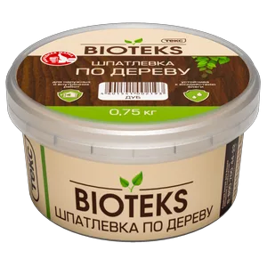 Шпатлевка BIOTEKS, по дереву махагон 0,25кг