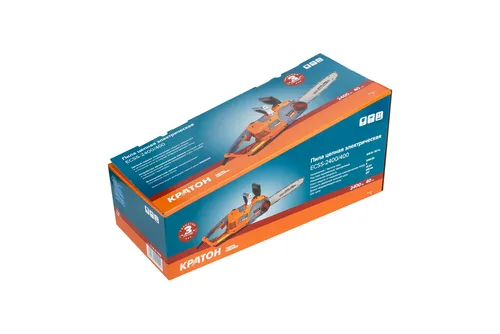 Пила цепная электрическая Кратон "Зверь машина" ECSS-2400/400