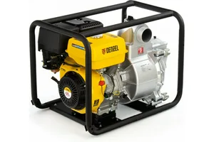 Мотопомпа Denzel PX-80D (1500л/мин, 80х80, 8/30м) грязная вода