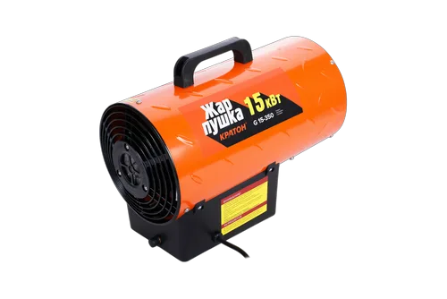 Пушка тепловая газовая Кратон Жар-пушка G 15-350