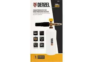 Пенокомплект Denzel FP-1000, латунь, универсальный