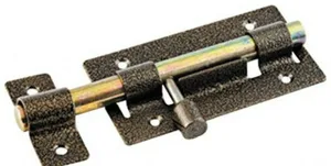 Задвижка FIT, усил, круглый ригель, бронза