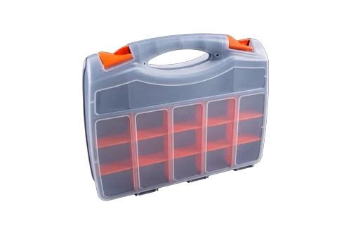Ящик-органайзер пластиковый двусторонний Кратон 380 мм