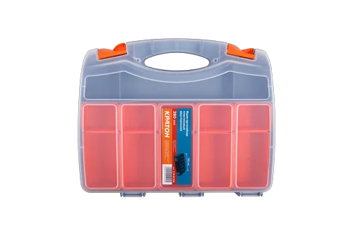 Ящик-органайзер пластиковый двусторонний Кратон 380 мм