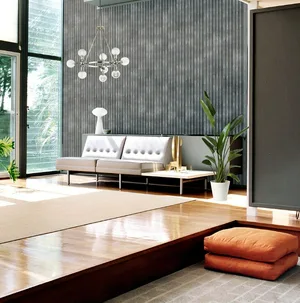 Панель реечная ламинированная WOOD-LAB Legno Бетон Невский 2750х166х24.1мм