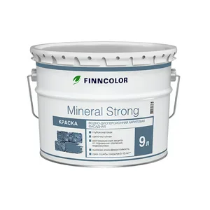 Краска ВД TIKKURILA MINERAL STRONG MRC фасадная, 9л