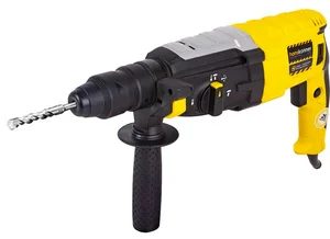 Перфоратор Hanskonner HRH0828REC, SDS-plus, 850Вт,3 реж,3.2Дж,0-5100уд/мин,0-1300об/мин,БЗП,4м кабель,кейс