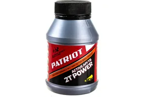 Масло моторное PATRIOT POWER ACTIVE 2Т, минеральное, 0,1л.