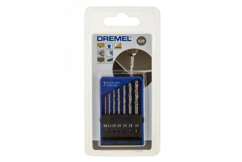 Набор сверл DREMEL, 0,8-3,2мм, mod628