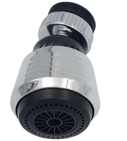 Насадка колокол VODA, 2 режима, с переходником, нерж. сталь