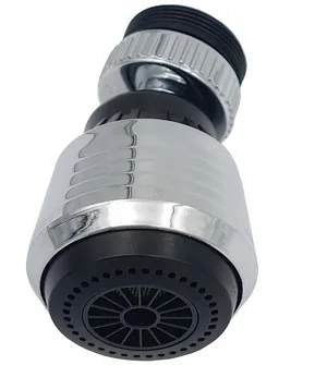 Насадка колокол VODA, 2 режима, с переходником, нерж. сталь