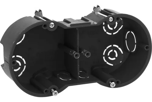 Коробка установочная ЭРА для полых стен КУП 2-х местная 141х70х45мм, саморез. мет. лапки, IP20