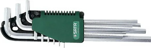 Набор ключей шестигранных с шаром Sata 9 предметов, S09105A