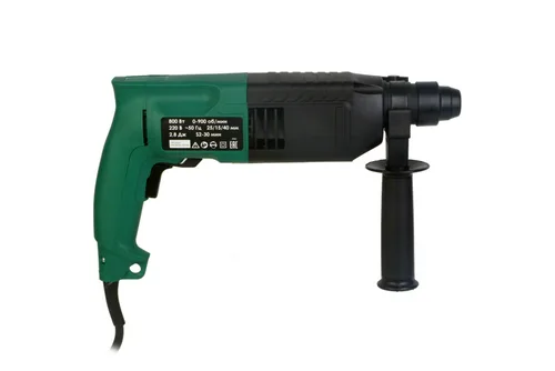 Перфоратор Дифмаш ПЭГ-010, SDS-Plus,800 Вт, 3 реж, 2,8  Дж,  0-900 об/мин