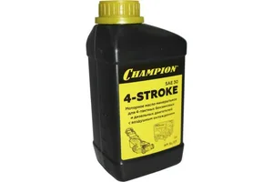 Масло моторное Champion 4Т, SAE 30 API SL/CF минеральное 1 л