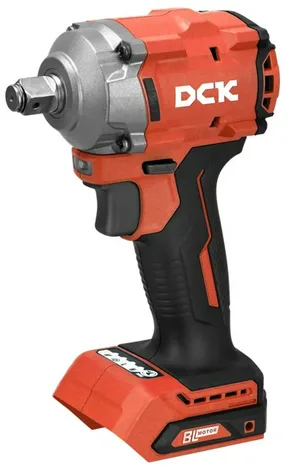 Гайковерт аккум ударный бесщеточный DCK KDPB358, 18В, 1/2 ", 358/500Нм, без Акб и З/У