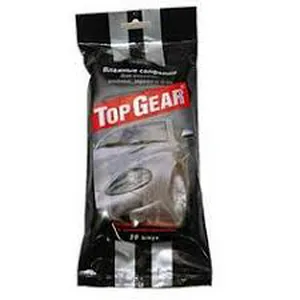 Салфетки влажные "Top Gear"   для стекол, зеркал, фар, пакетная уп.30шт   