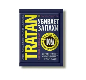 Биоактиватор Тратан для дачных туалетов и септиков, 1 доза