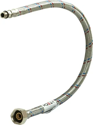 Подводка для смес I-TECH 1/2"хМ10 (35 мм), 80 см, сталь