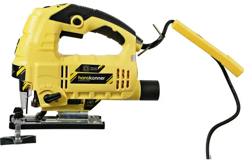 Лобзик эл Hanskonner  HJS0811LPE. 860Вт, 120/12мм (дер/мет),  алюм.опора, кейс.