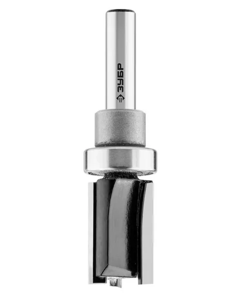 Фреза ЗУБР Профессионал пазовая прямая с верхним подшипником, 19 x 26 мм, хвостовик 8 мм