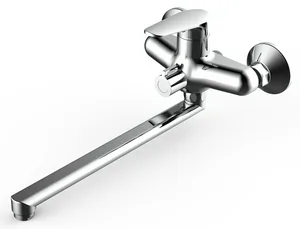 Смеситель VODA Splash для ванны, излив 200мм, с аксессуарами