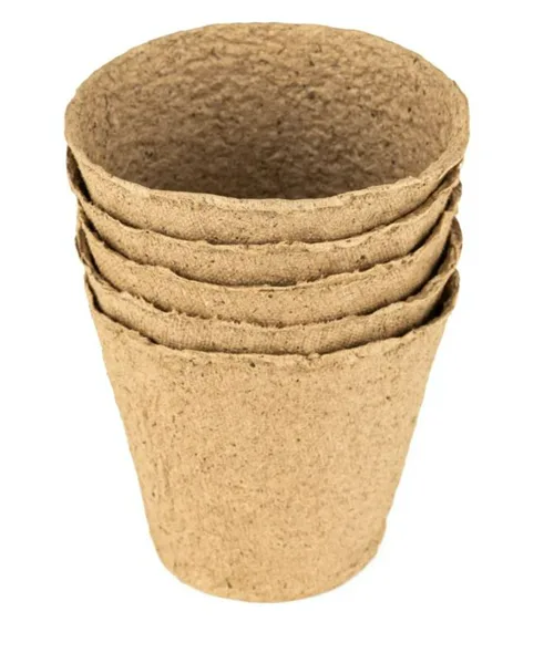 Горшочек  для рассады Россия 100х110 мм торфяной 5 шт.