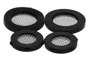 Прокладка для смесителя с сеточкой 1/2" и 3/4" (2 + 2 шт.), MP