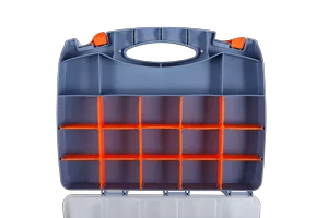 Ящик-органайзер пластиковый двусторонний Кратон 380 мм